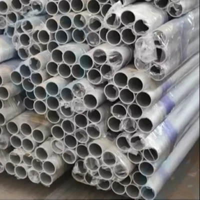 ซื้อ 20 มม. 5052 5652 ท่ออลูมิเนียมไร้รอยต่อกลมเรียบเพื่อความแข็งแรงของไม้ online manufacture