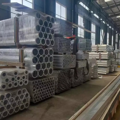 ซื้อ ท่อโลหะผสมอลูมิเนียมอโนไดซ์ 6000 ซีรี่ส์ท่อสี่เหลี่ยมผนังแบบกำหนดเอง online manufacture