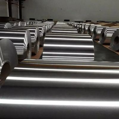 ซื้อ ม้วนเหล็กอลูมิเนียม Hydrophilic สีทองฟิล์ม PVC ความแข็งแรงสูงเคลือบ 6061 T6 2024 T3 online manufacture