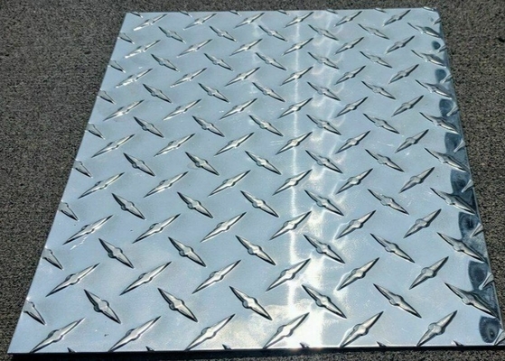 24 X 24 12x24 แผ่นอลูมิเนียมขัดเงาแผ่นเพชร 3003-H22 6061-T6