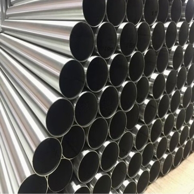 304 316L การดันน้ํา ไม่มีรอย ท่อเหล็กไร้สแตนเลส ผนังบาง หุ้ม DN100 DN65 โรงงานโรงพยาบาลใช้ ASTM